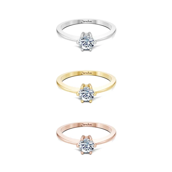 Queen_3erKombi_Queen-Verlobungsring_Zenubia_Weissgold_Gelbgold_Rosegold_Platin