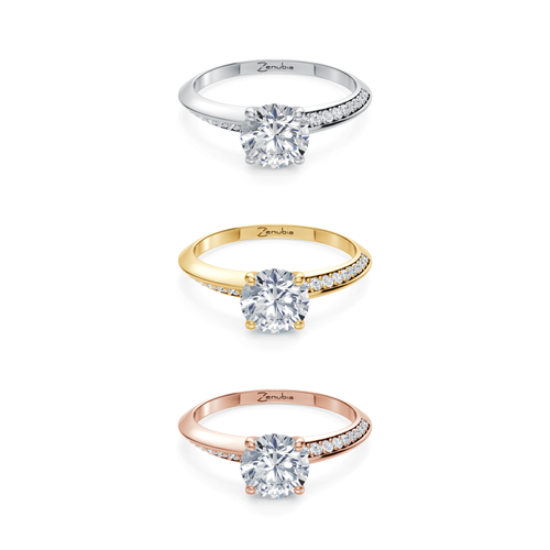 Sabina_3erKombi_SABINA_ZenubiaSpecial_-Verlobungsring_Zenubia_Weissgold_Gelbgold_Rosegold_Platin