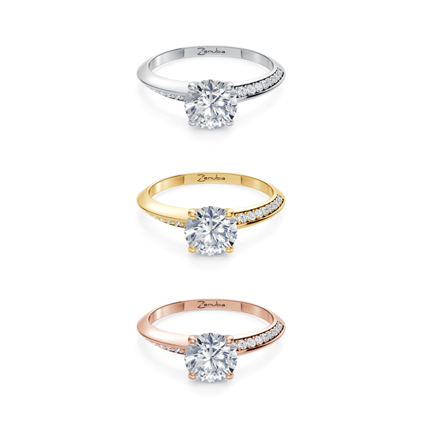 Sabina_3erKombi_SABINA_ZenubiaSpecial_-Verlobungsring_Zenubia_Weissgold_Gelbgold_Rosegold_Platin