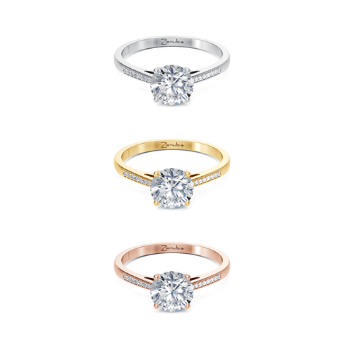 Sarah_3erKombi_SARAH_ZenubiaSpecial_-Verlobungsring_Zenubia_Weissgold_Gelbgold_Rosegold_Platin