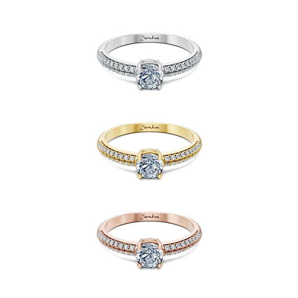 Stefania_3erKombi_Stefania-Verlobungsring_Zenubia_Weissgold_Gelbgold_Rosegold_Platin